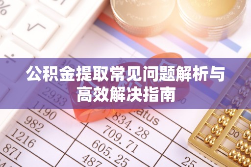 集安公积金提取常见问题解析与高效解决指南