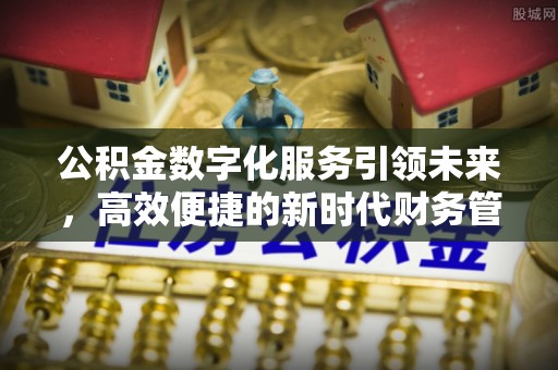 集安公积金数字化服务引领未来，高效便捷的新时代财务管理