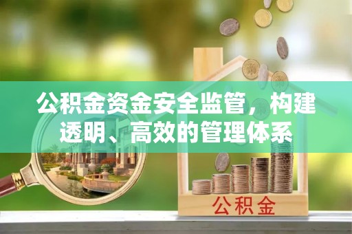 集安公积金资金安全监管，构建透明、高效的管理体系