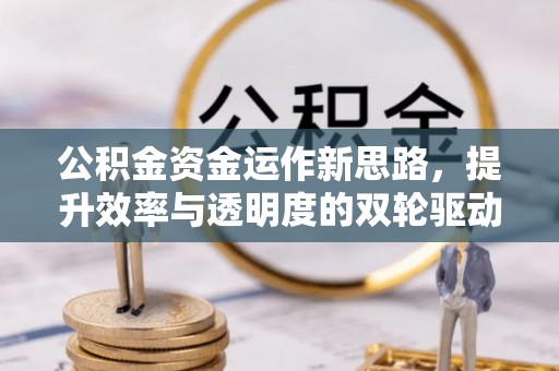 集安公积金资金运作新思路，提升效率与透明度的双轮驱动
