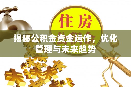 集安揭秘公积金资金运作，优化管理与未来趋势