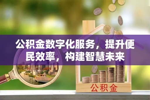 集安公积金数字化服务，提升便民效率，构建智慧未来