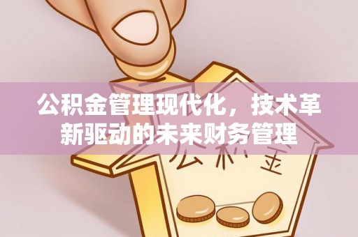 集安公积金管理现代化，技术革新驱动的未来财务管理