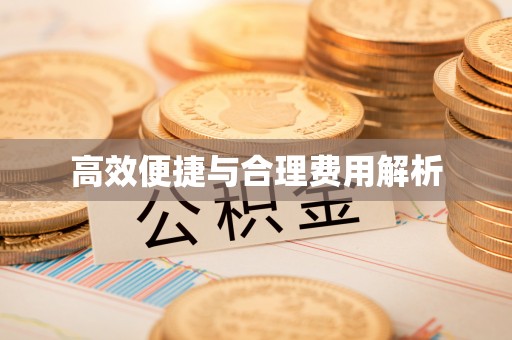 集安高效便捷与合理费用解析