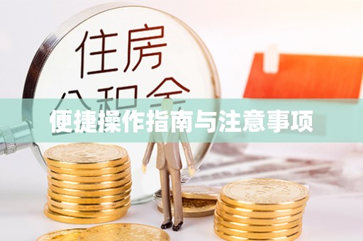 集安便捷操作指南与注意事项